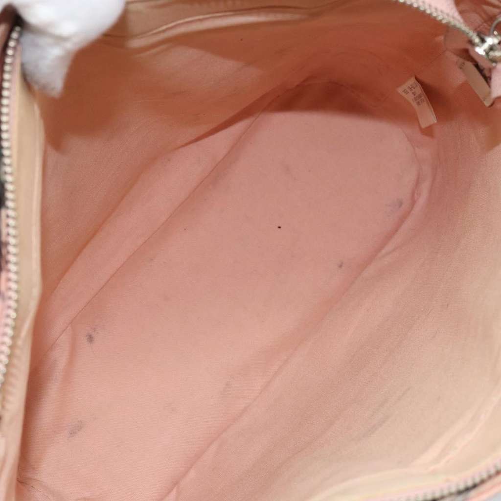 Burberry Nova check Shoulder bag Pink Canvas Good condition - Box View