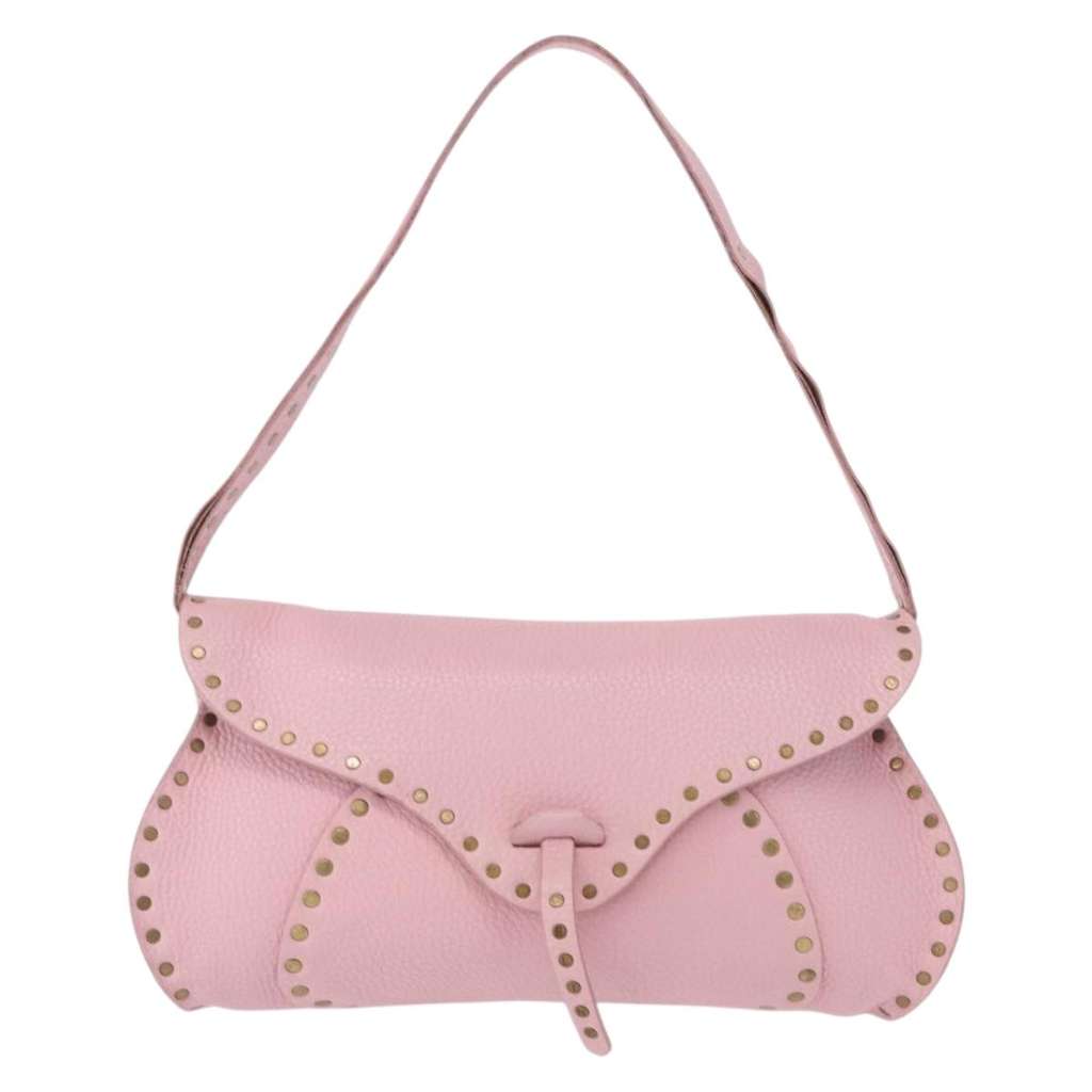 Celine Celine Evening Clutch Pink Leather Good condition - Back View