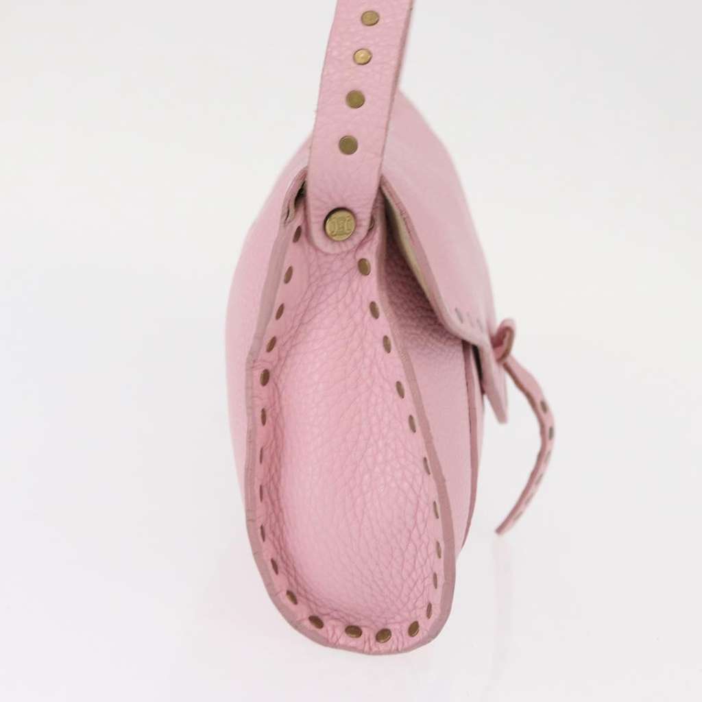 Celine Celine Evening Clutch Pink Leather Good condition - Box View