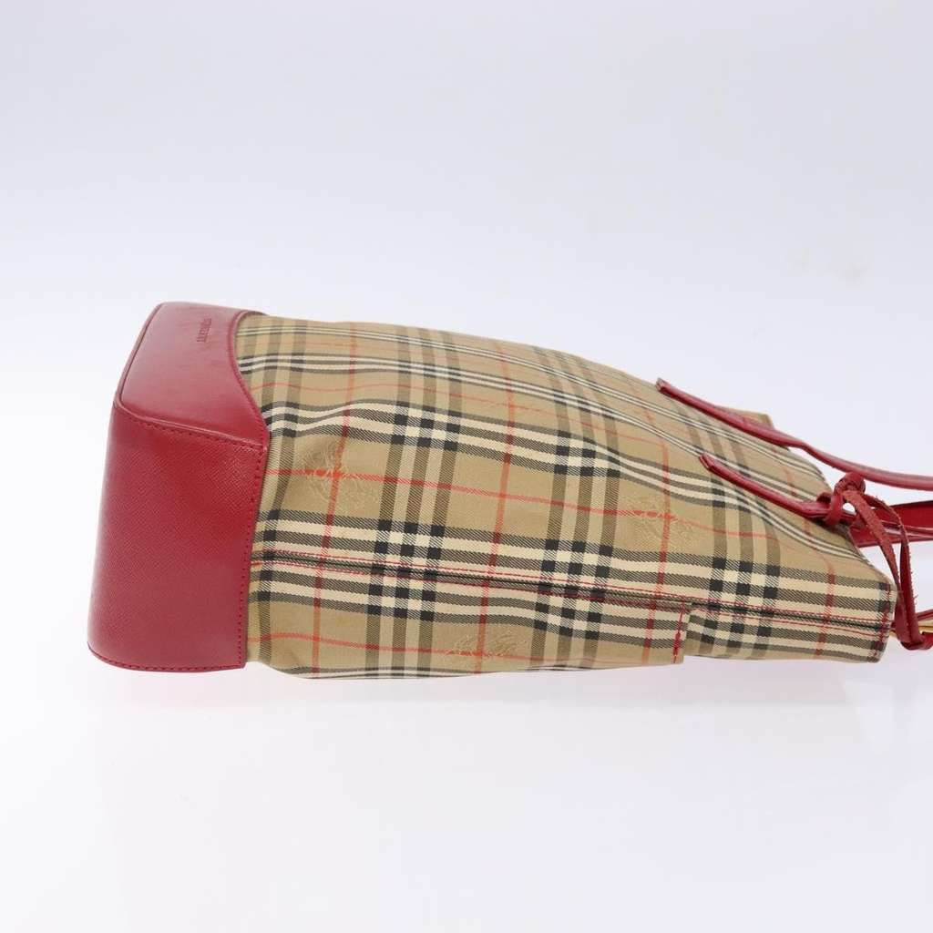 Burberry Nova Check Tote Beige Canvas Good condition - Inside View