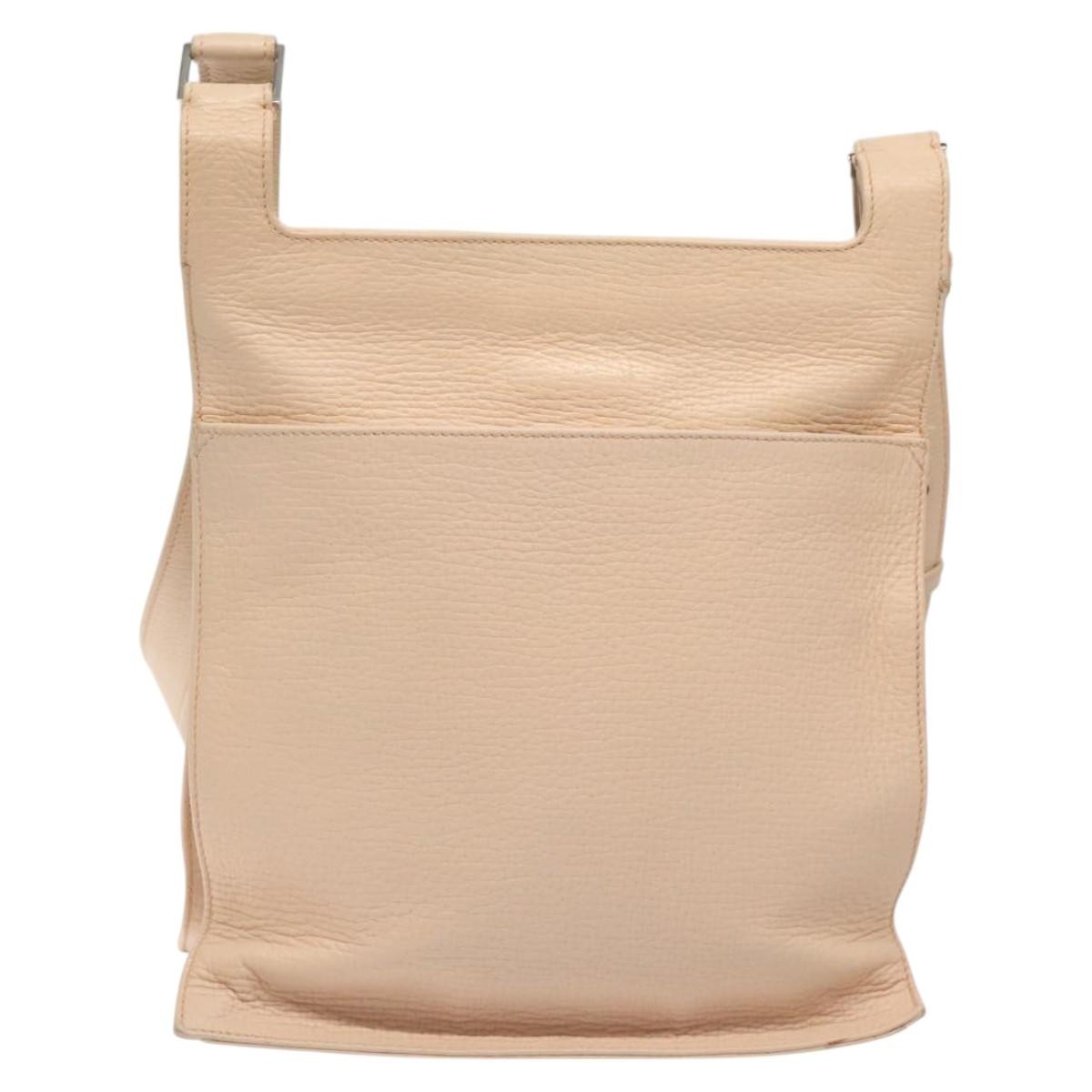 Loewe Vintage Shoulder Bag Pink Leather Good condition - Back View