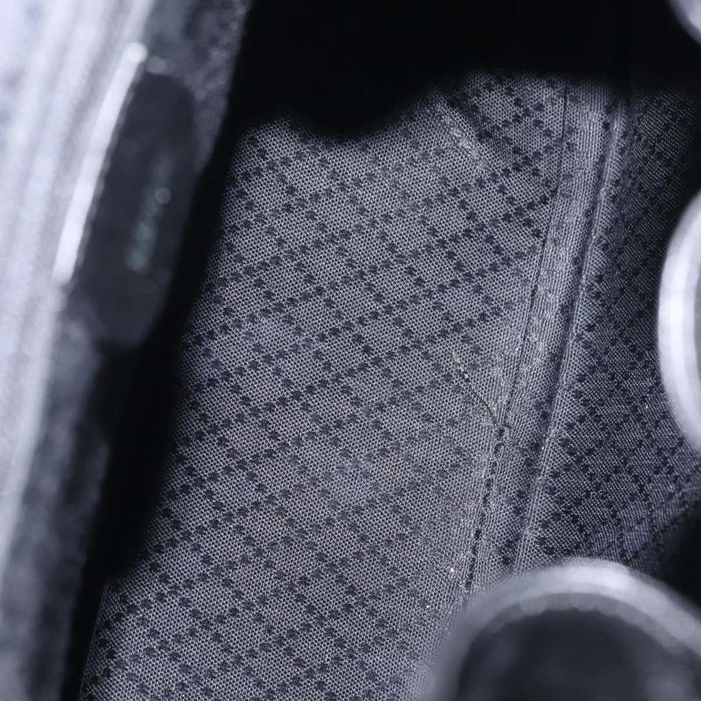 Gucci Vintage Bamboo Backpack Black Leather Good condition - Box View