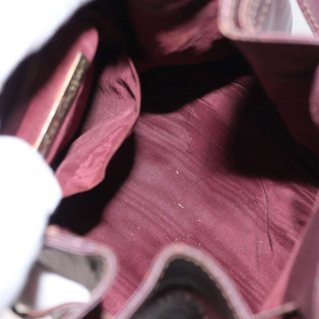 Cartier Must de cartier bag Burgundy Leather Good condition - Box View