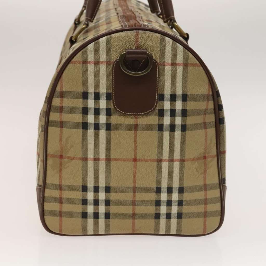Burberry Nova check boston bag Beige Good condition - Inside View