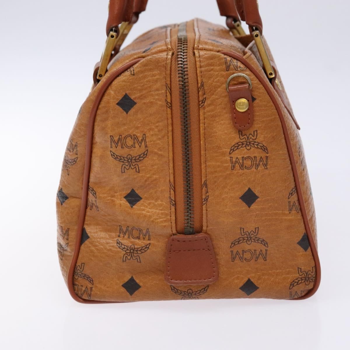 Mcm Visetos logogramme Handbag Brown Good condition - Model View