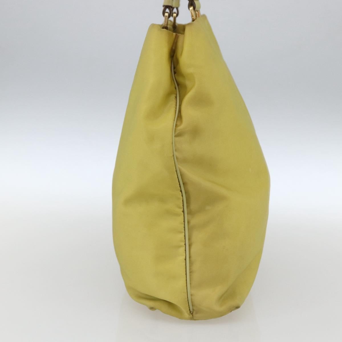 Prada Vintage Tote Yellow Good condition - Inside View