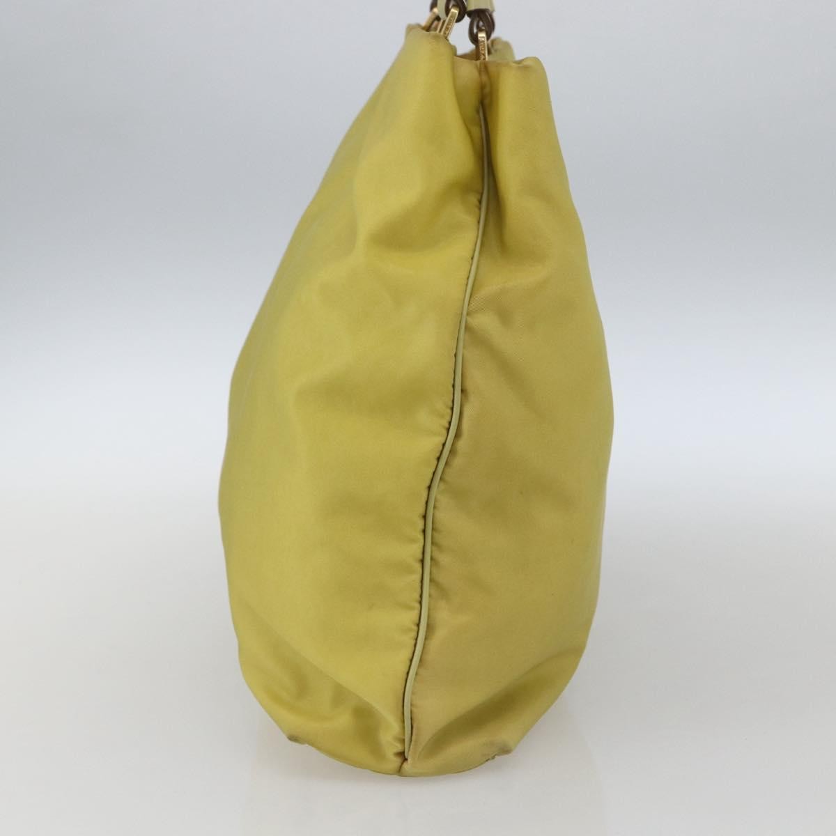 Prada Vintage Tote Yellow Good condition - Model View