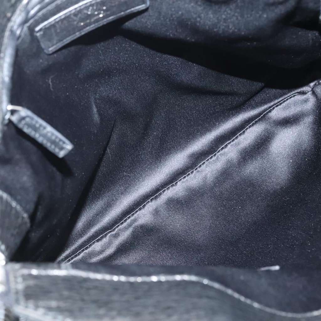 Saint Laurent Tribute Tote Silver Leather Good condition - Box View