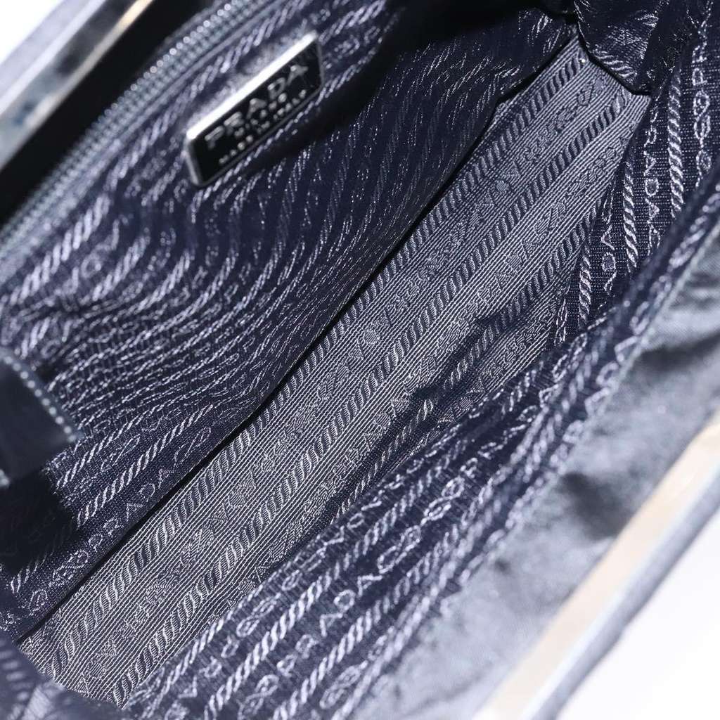 Prada Vintage Shoulder Bag Black Good condition - Box View