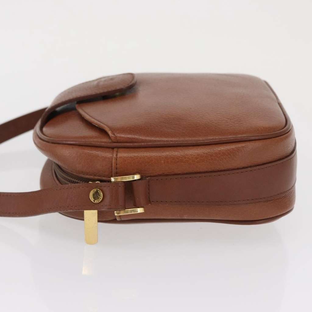 Burberry Vintage Shoulder Bag Brown Leather Good condition - Model View
