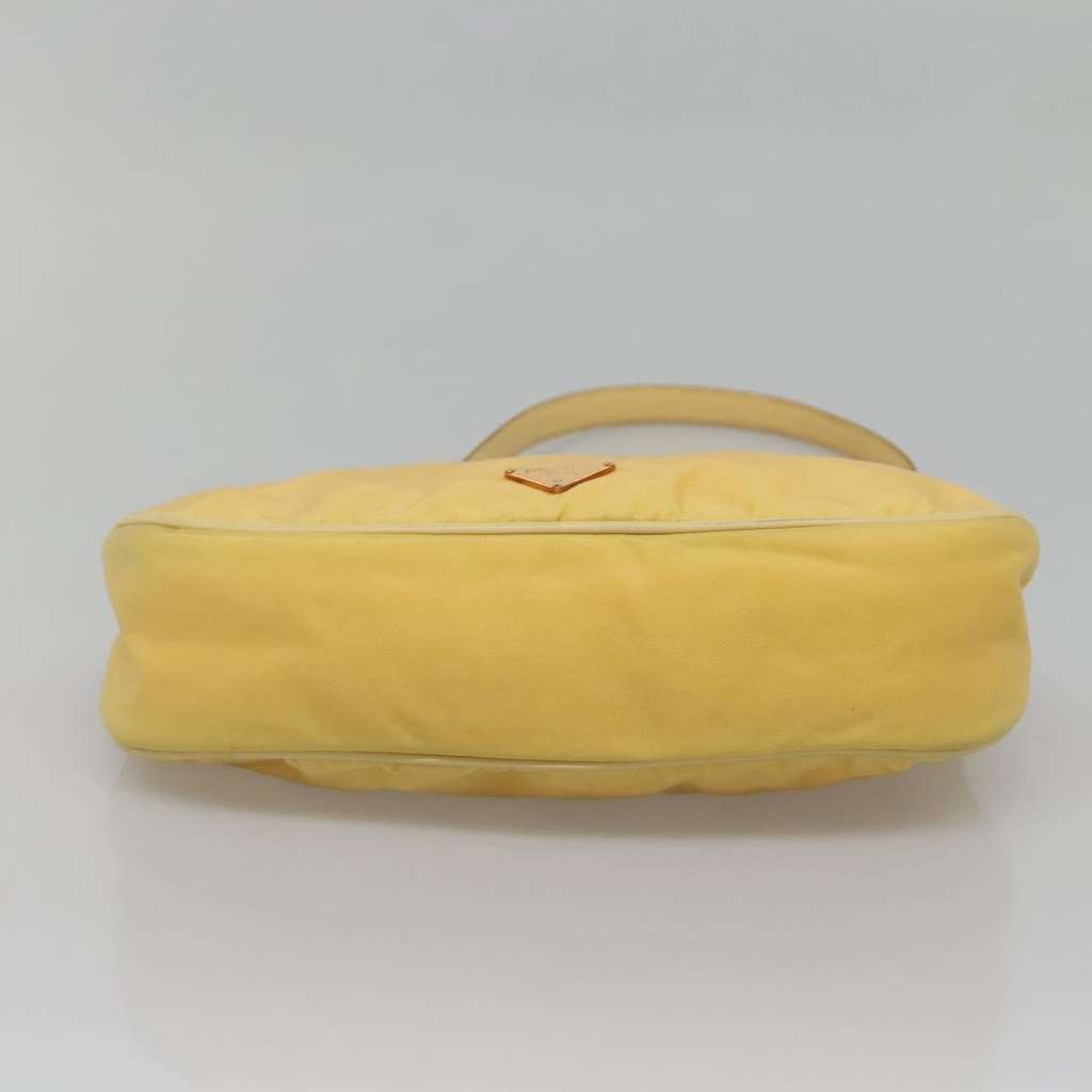 Prada Vintage Shoulder Bag Yellow Good condition - Box View