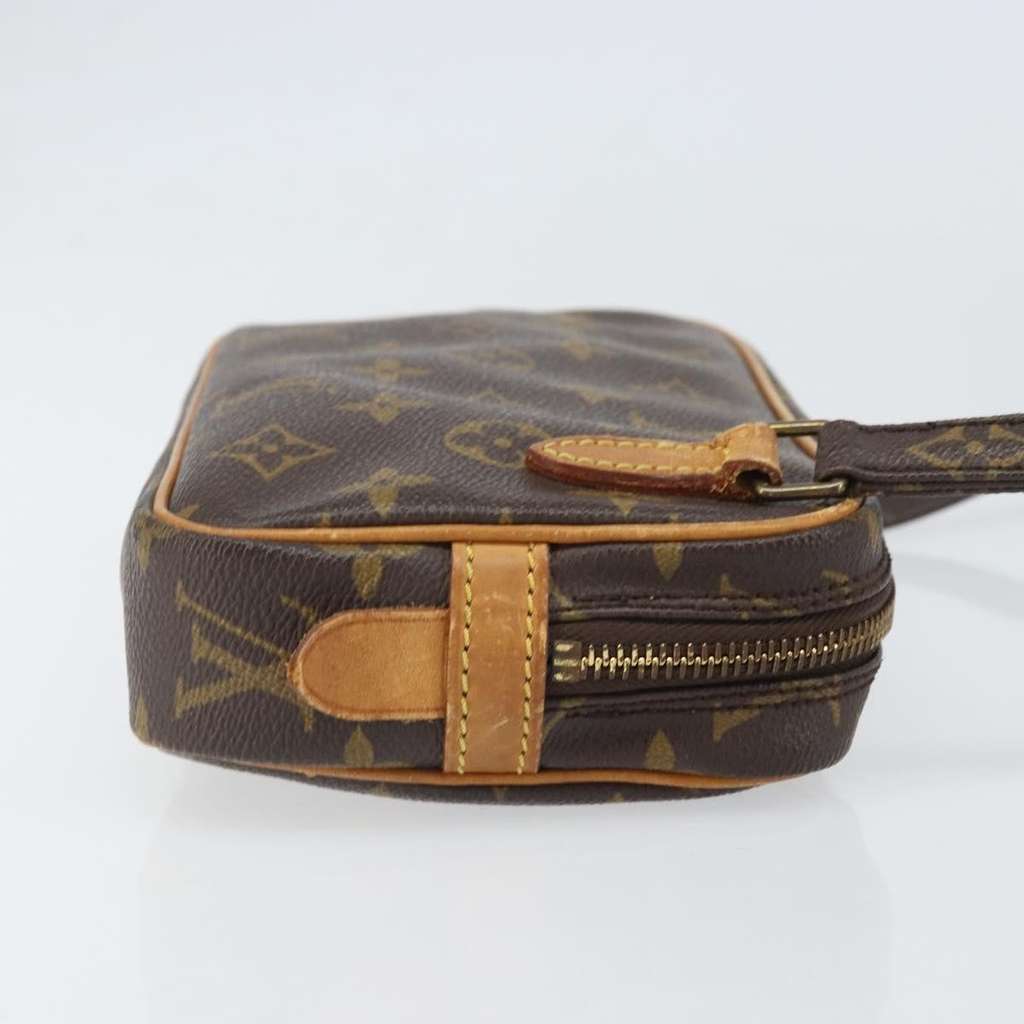 Louis Vuitton Pochette Marly Bandouliere Bag Brown Canvas Good condition - Inside View