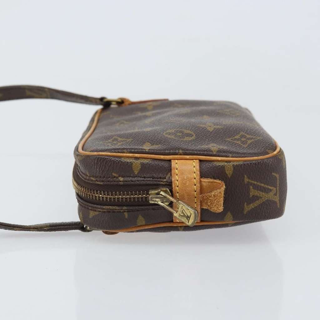 Louis Vuitton Pochette Marly Bandouliere Bag Brown Canvas Good condition - Model View