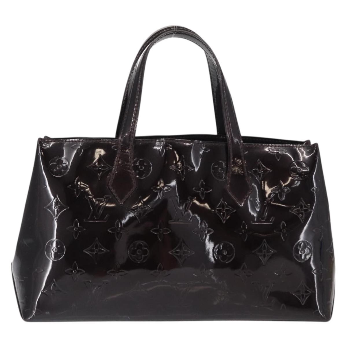 Louis Vuitton Wilshire Handbag Burgundy Good condition - Back View