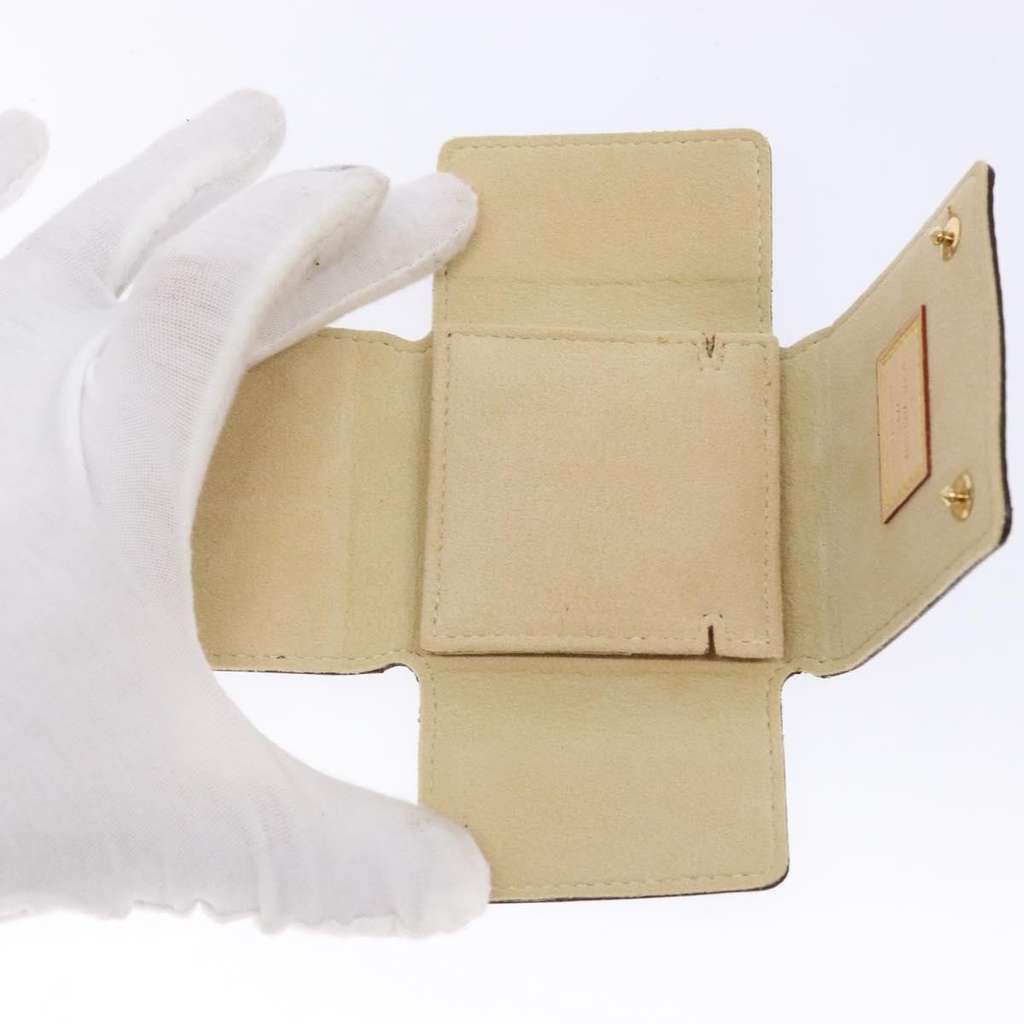 Louis Vuitton CASE JEWELRY BOX Brown Canvas Good condition - Box View