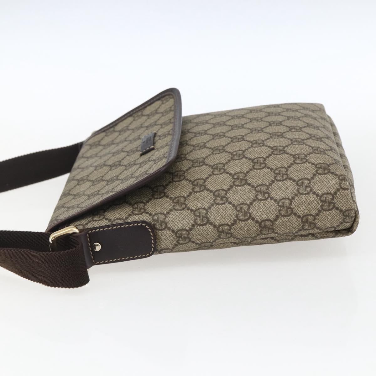 Gucci Flap Messenger Beige Canvas Good condition - Inside View