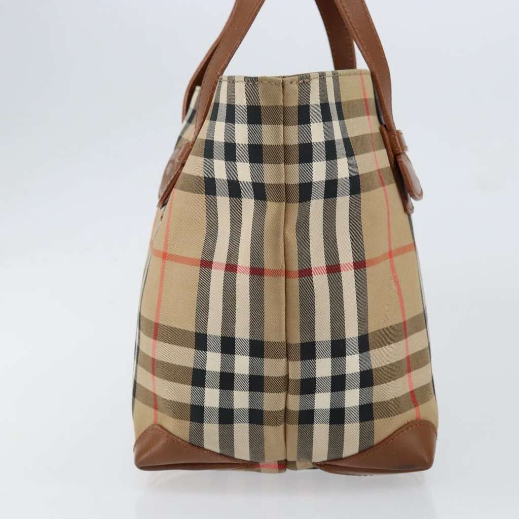 Burberry Vintage Tote Beige Canvas Good condition - Inside View