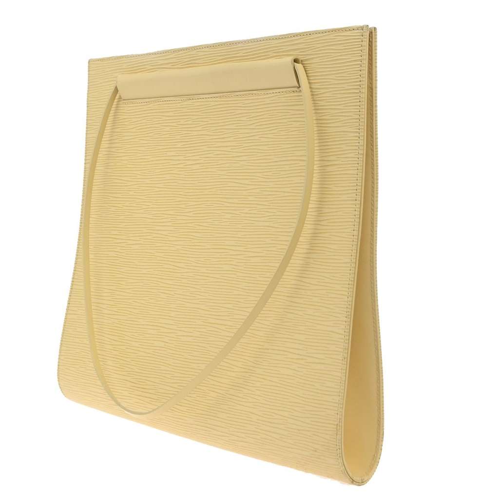 Louis Vuitton Saint Tropez Handbag Beige Leather Good condition - Inside View