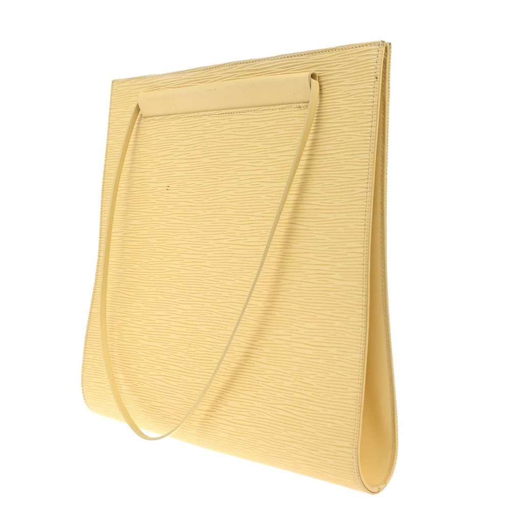 Louis Vuitton Saint Tropez Handbag Beige Leather Good condition - Model View