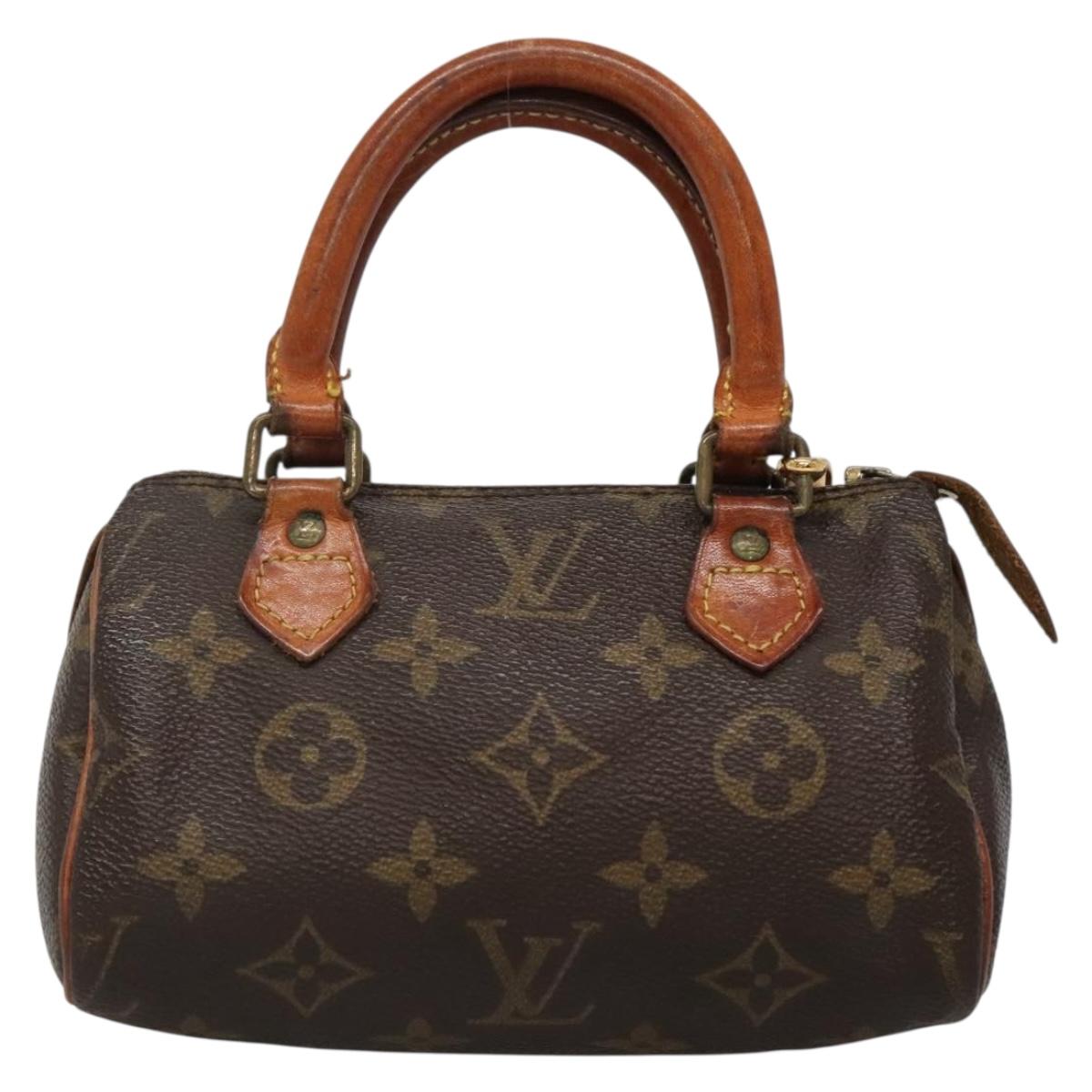 Louis Vuitton Speedy Bandouliere NM Bag Brown Canvas Good condition - Back View