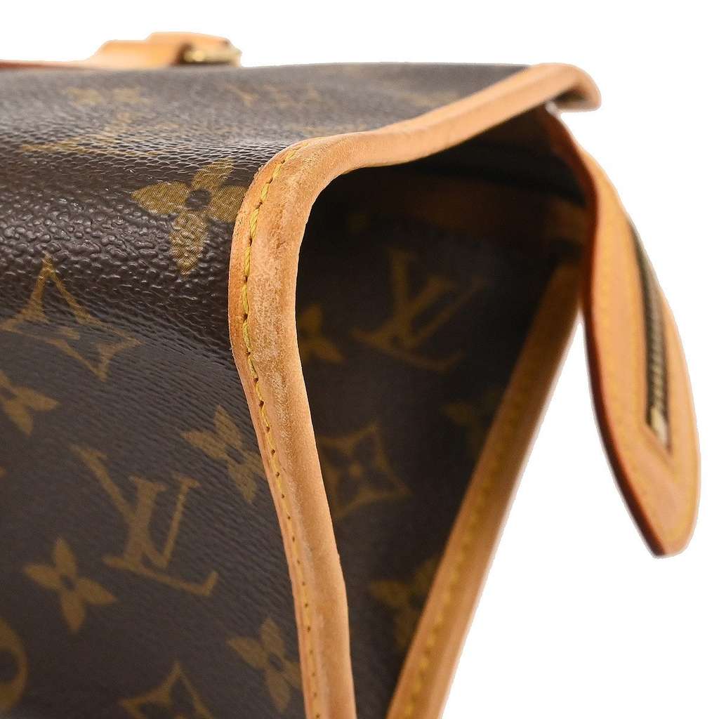 Louis Vuitton Popincourt Handle Bag Brown Canvas Good condition - Model View