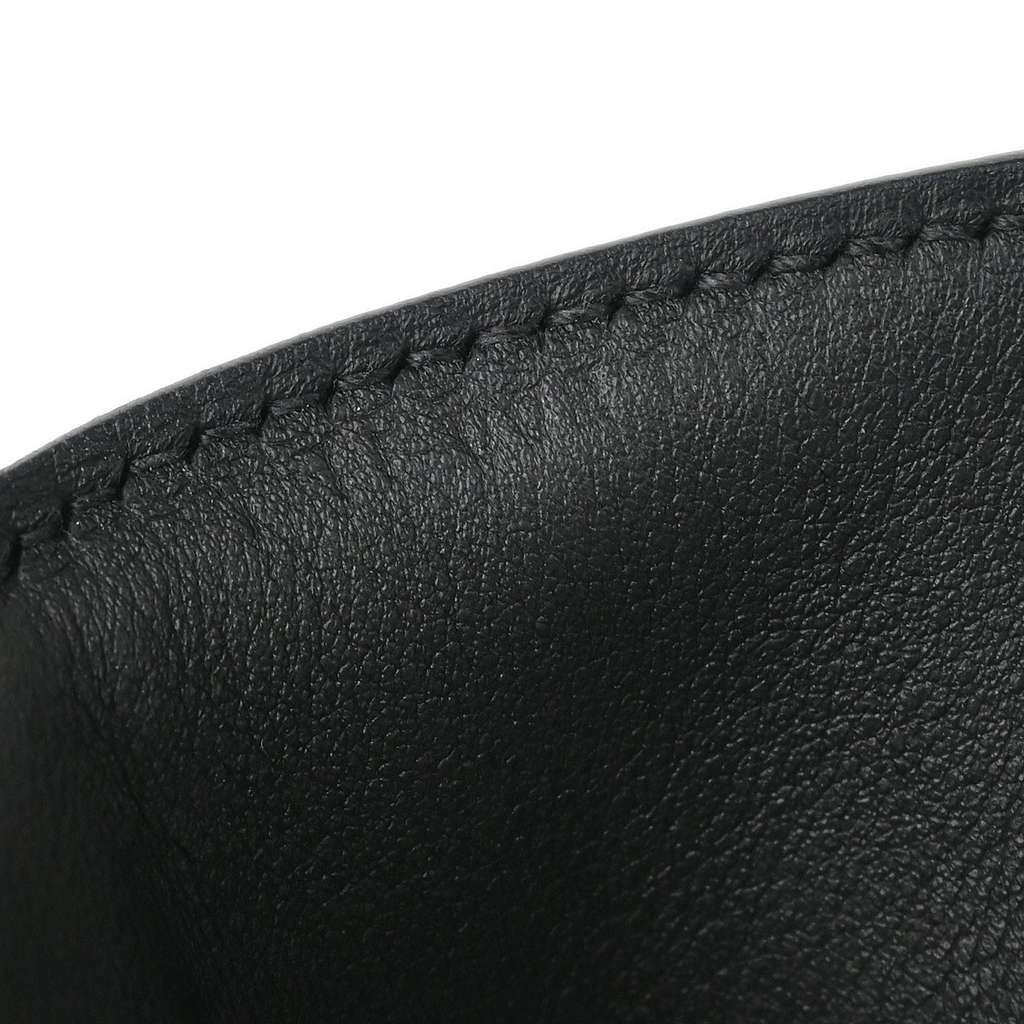 Hermès Toolbox Bag Black Leather Good condition - Box View