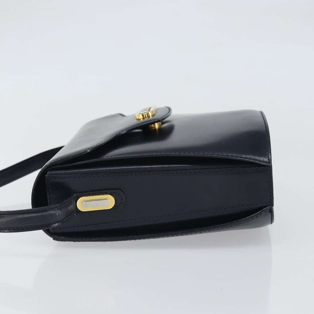 Bally Vintage Shoulder Bag Black Leather Fair condition - Model View