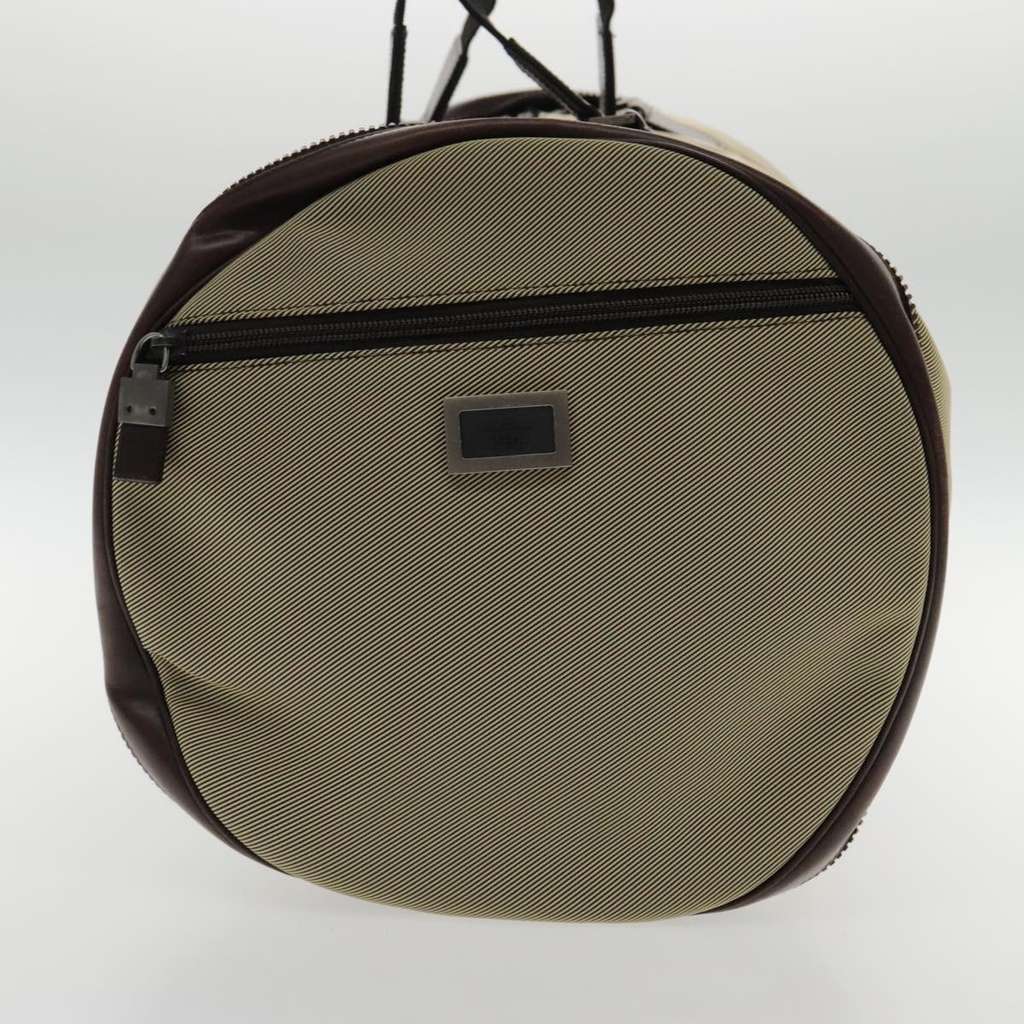 Salvatore Ferragamo Boston Bag Beige Canvas Good condition - Inside View