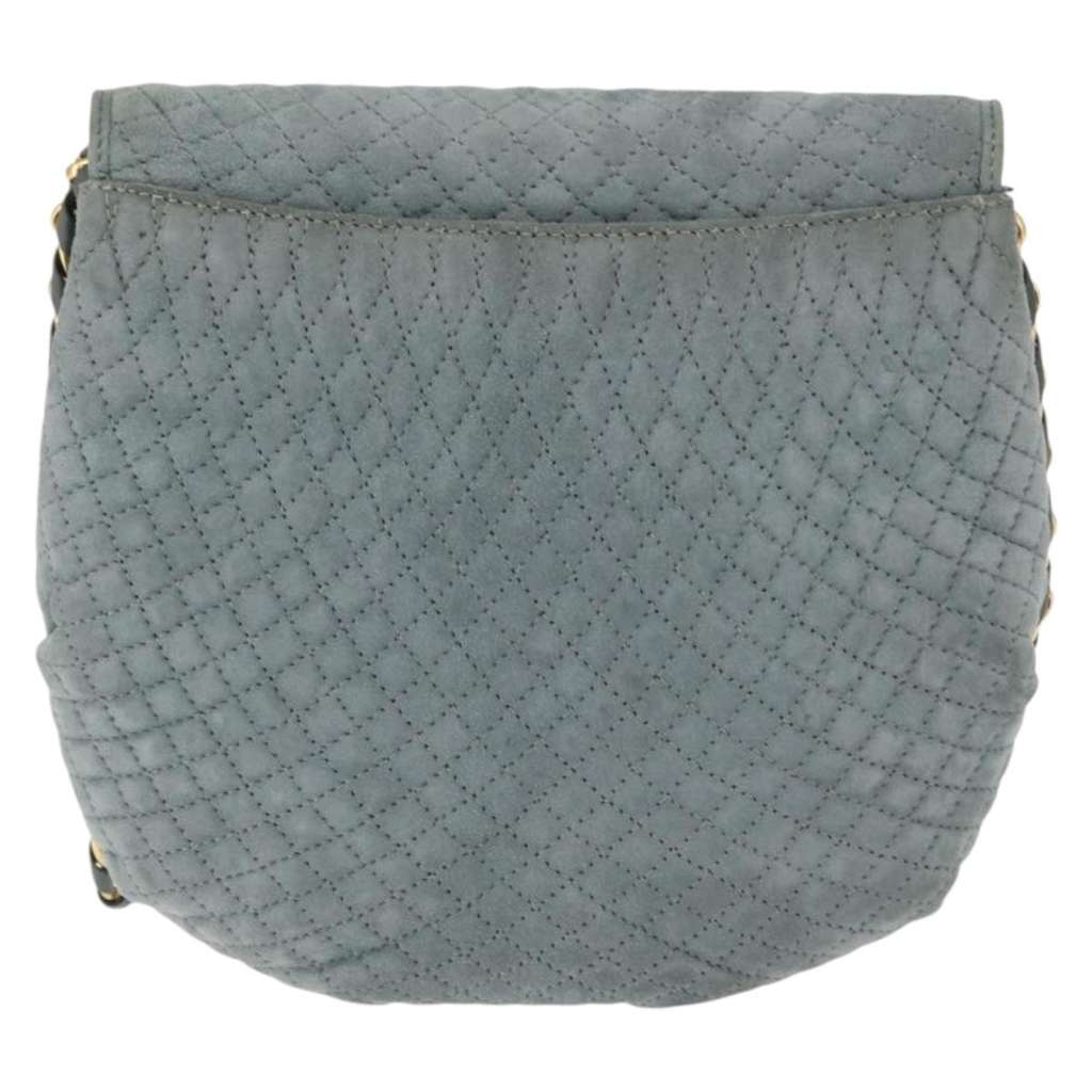 Bally Vintage Chain Shoulder Bag Other Suede Good condition - Back View