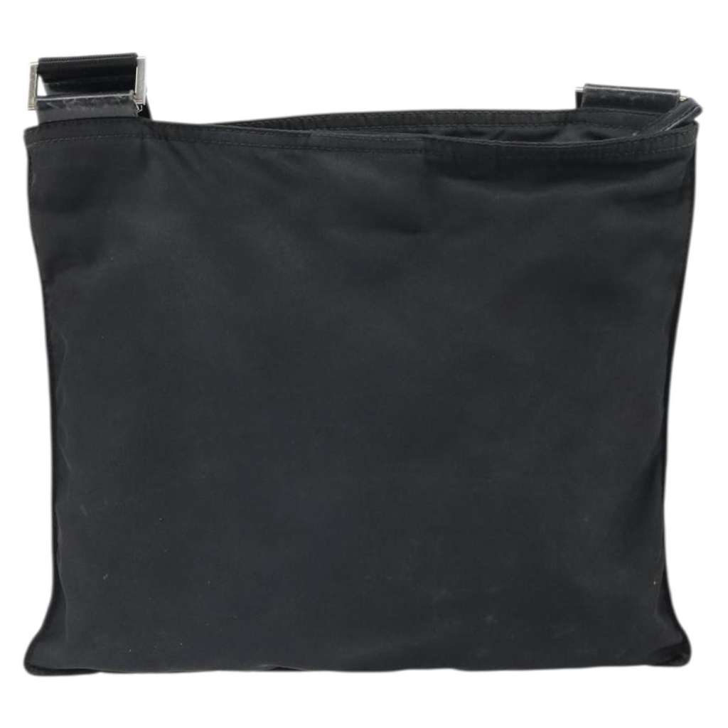 Prada Flat Messenger Bag Black Fair condition - Back View