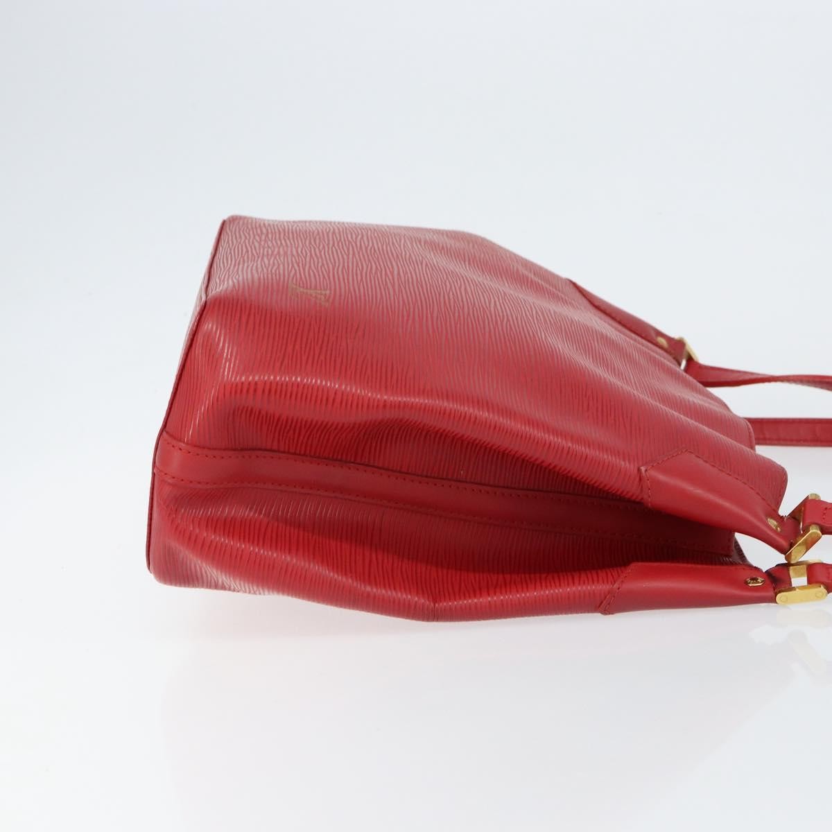 Louis Vuitton Mandara Handbag Red Leather Good condition - Inside View