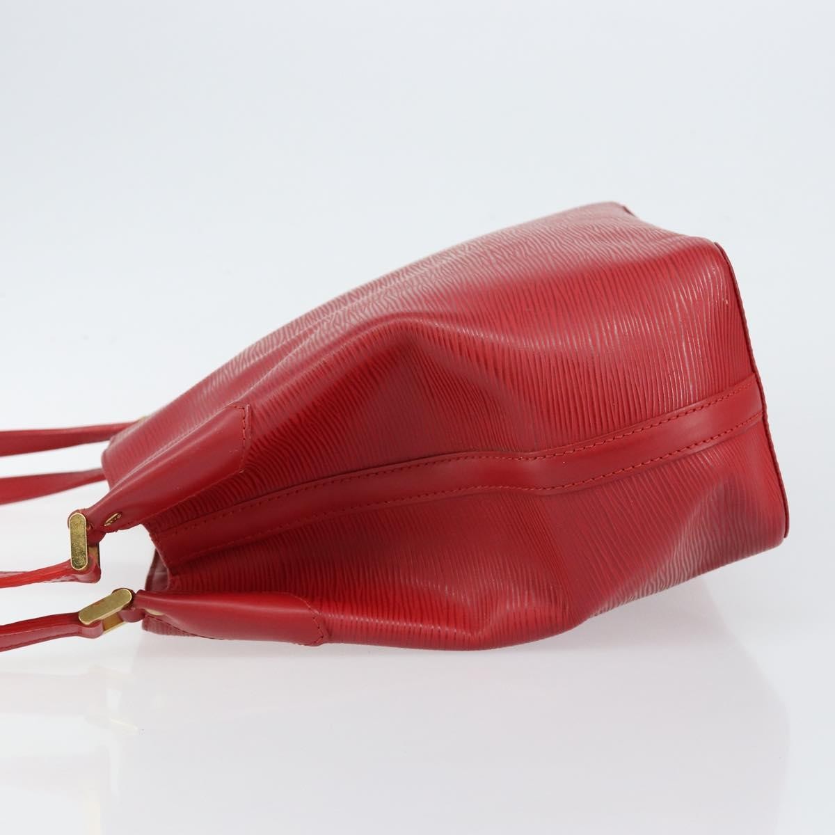 Louis Vuitton Mandara Handbag Red Leather Good condition - Model View