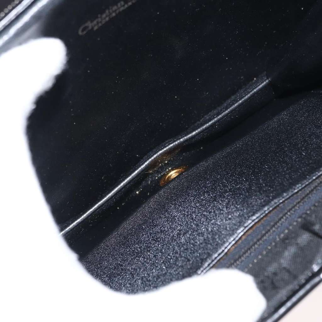 Christian Dior Vintage Shoulder Bag Black Good condition - Box View