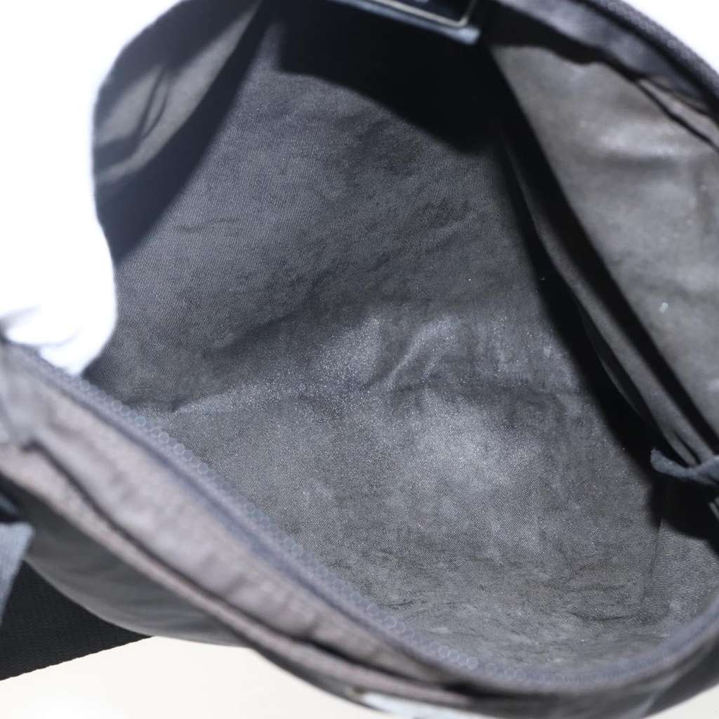 Prada Zip Top Messenger Bag Black Fair condition - Box View