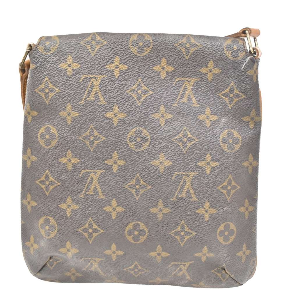 Louis Vuitton Musette Salsa Handbag Brown Canvas Good condition - Back View