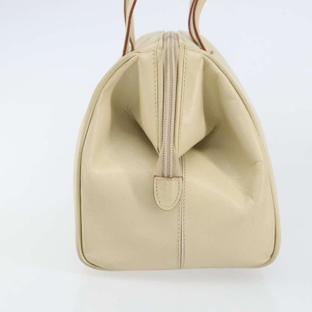 Prada Vintage Handbag Beige Leather Good condition - Inside View