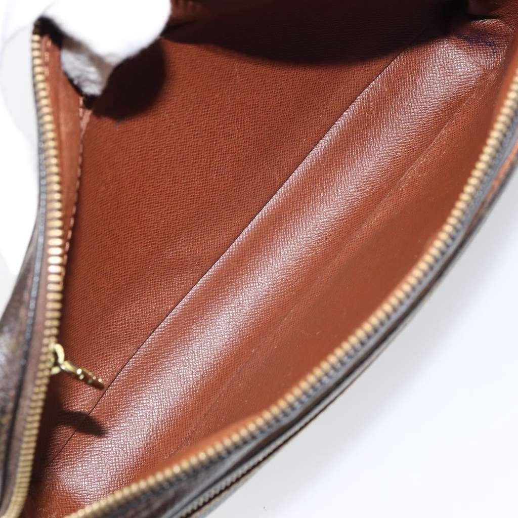 Louis Vuitton Marly Dragonne Clutch Brown Canvas Good condition - Box View