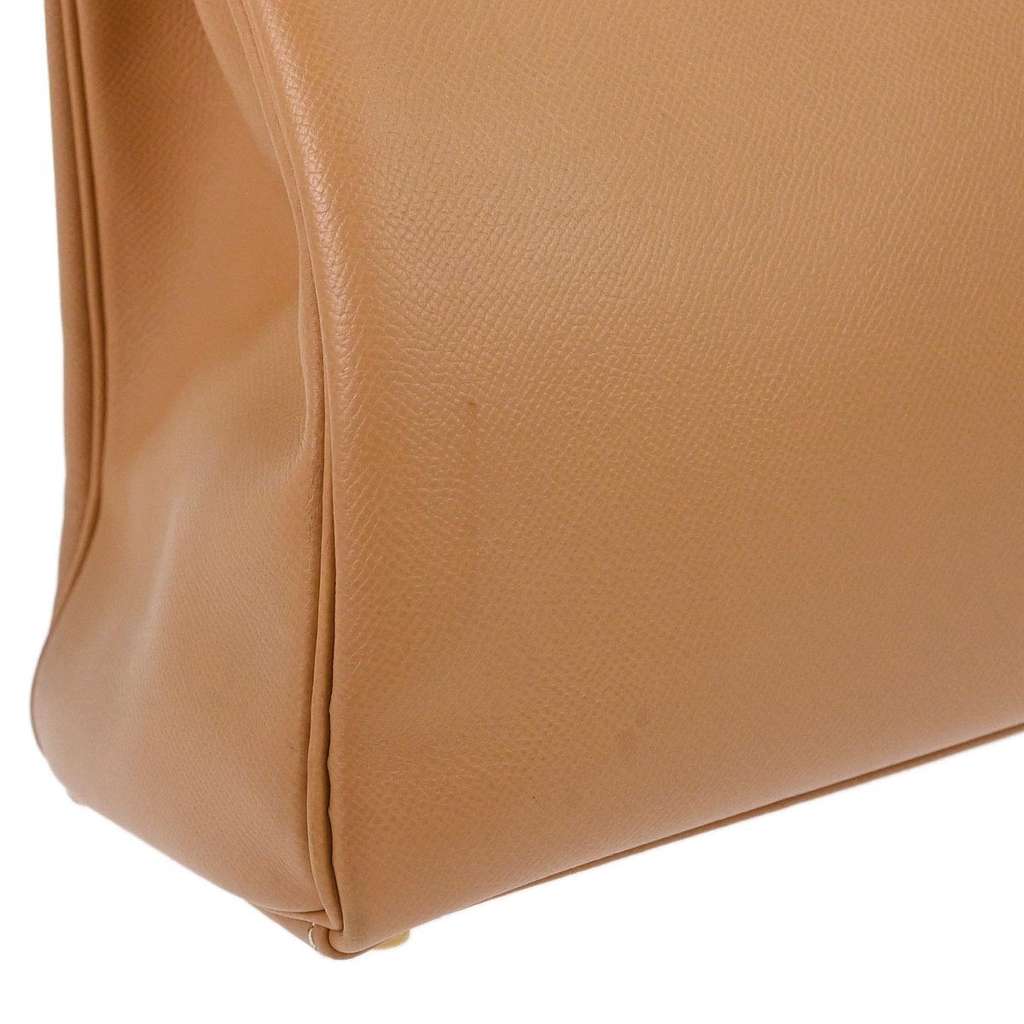 Hermès Kelly Handbag Brown Leather Good condition - Box View