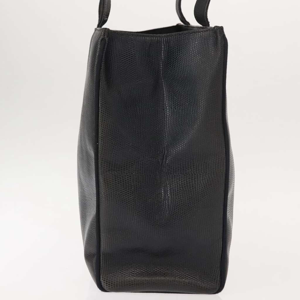 Salvatore Ferragamo Vala tote Navy Leather Good condition - Model View