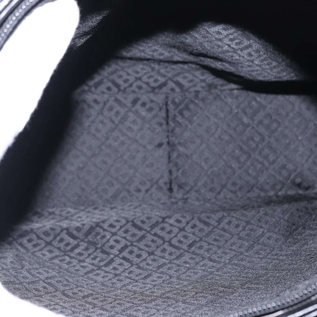 Bally Vintage Shoulder Bag Black Leather Good condition - Box View