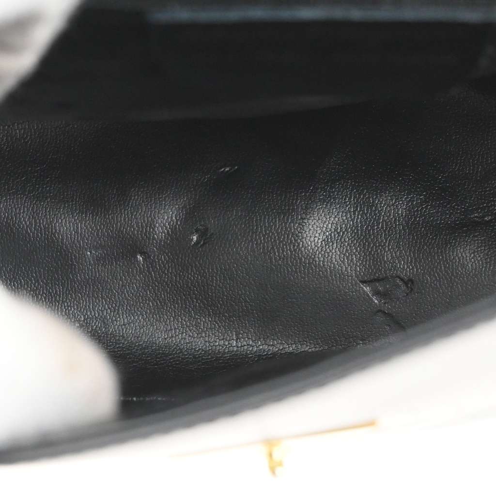 Salvatore Ferragamo Vintage Shoulder Bag Black Leather Good condition - Box View