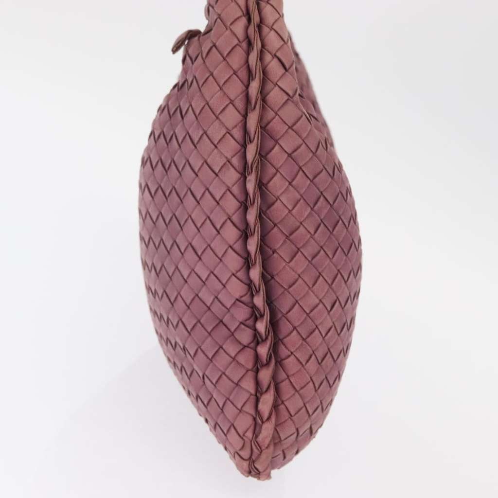 Bottega Veneta Veneta Hobo Pink Leather Fair condition - Model View