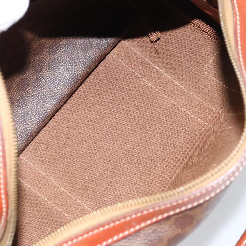 Celine Vintage Macadam Handbag Brown Canvas Good condition - Box View