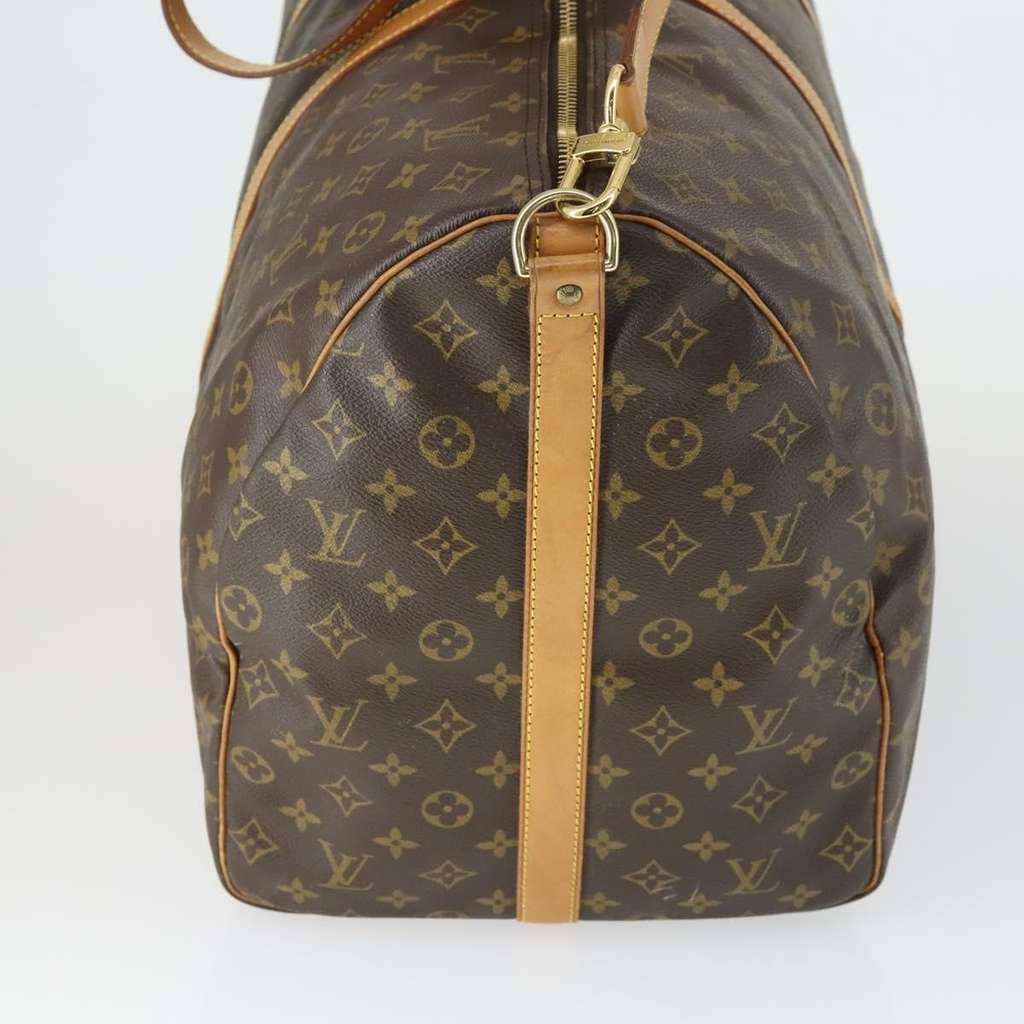Louis Vuitton Keepall Bandouliere Bag Brown Canvas Good condition - Inside View