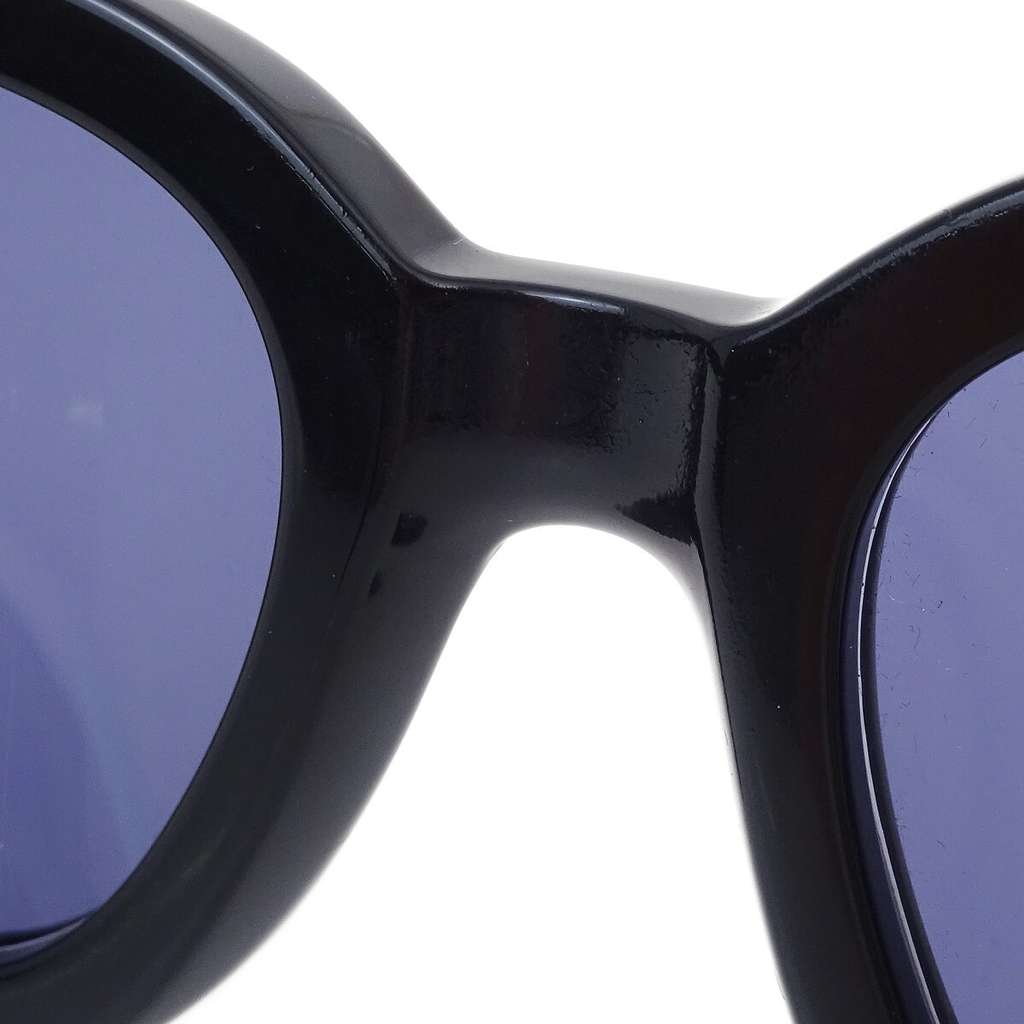 Chanel CHANEL Logo Sunglasses Eye Wear Black Plastic Good condition - Model View