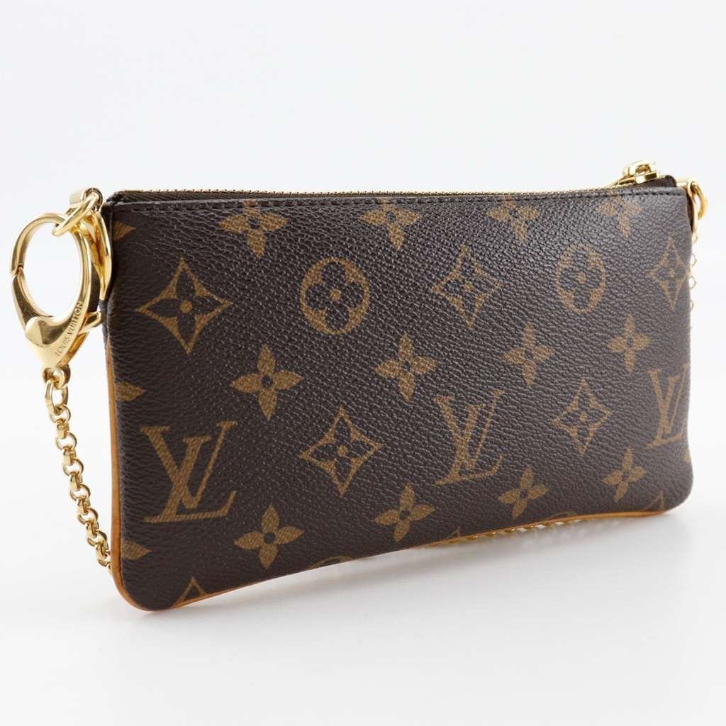 Louis Vuitton Milla Pochette Brown Canvas Good condition - Back View