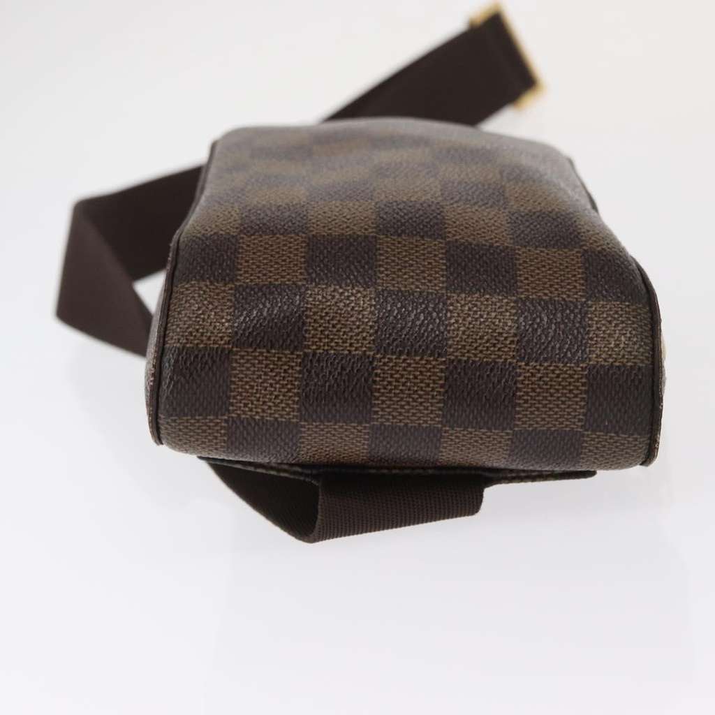Louis Vuitton Geronimos Waist Bag Brown Canvas Good condition - Inside View