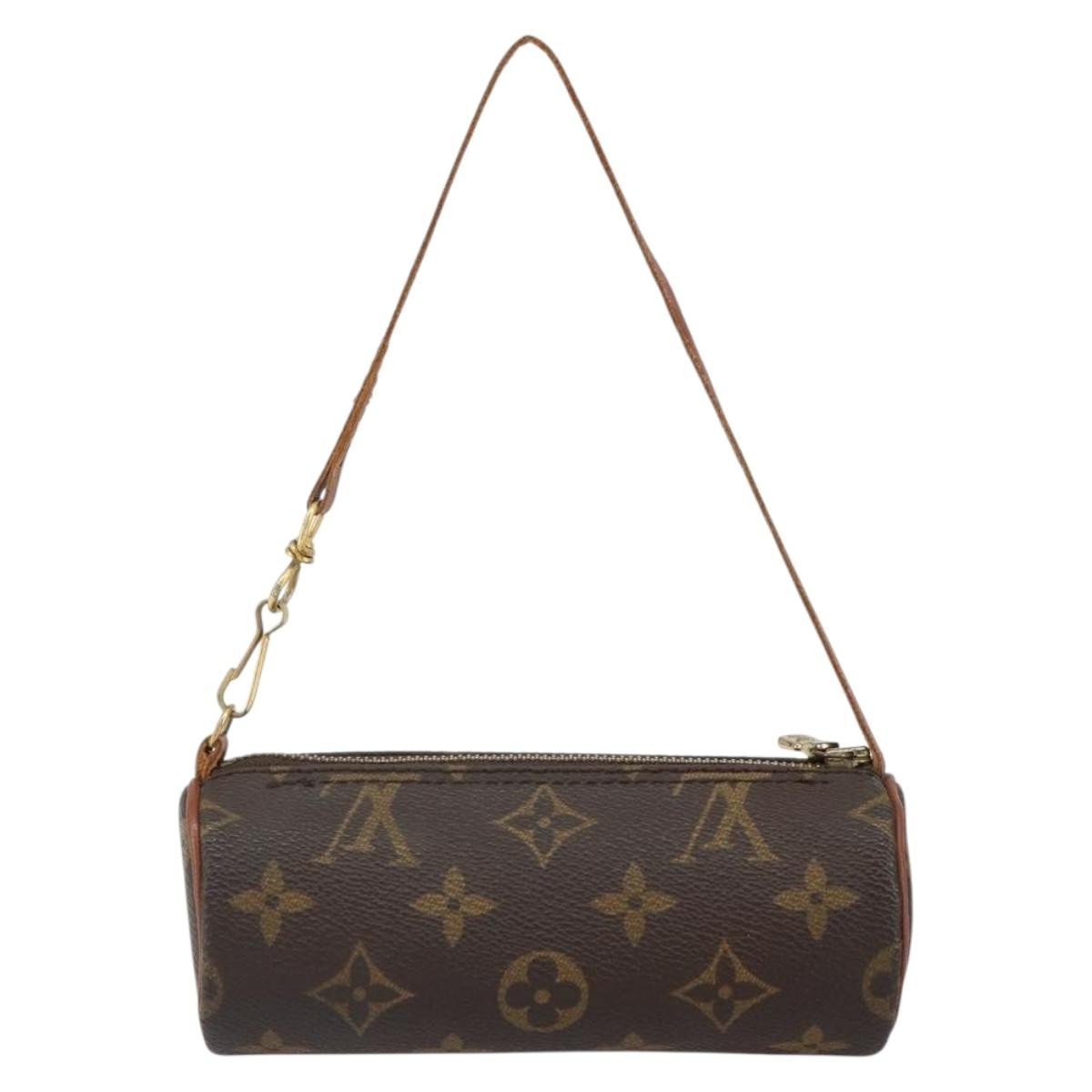 Louis Vuitton Papillon Pochette Brown Canvas Good condition - Back View