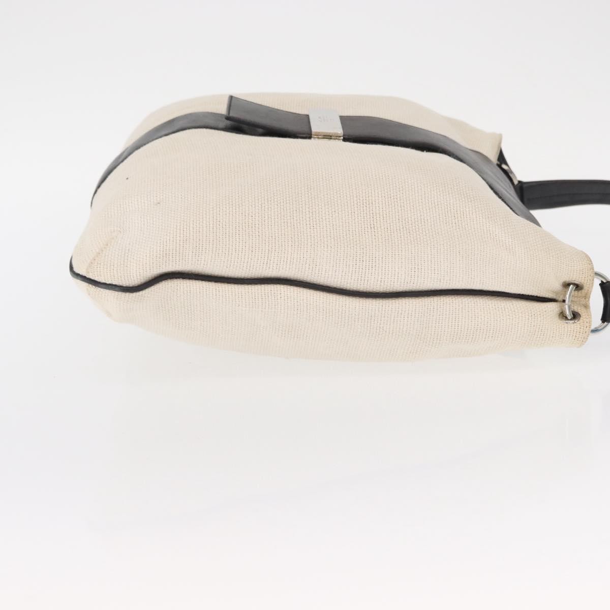 Gucci Vintage Shoulder Bag Beige Canvas Good condition - Inside View