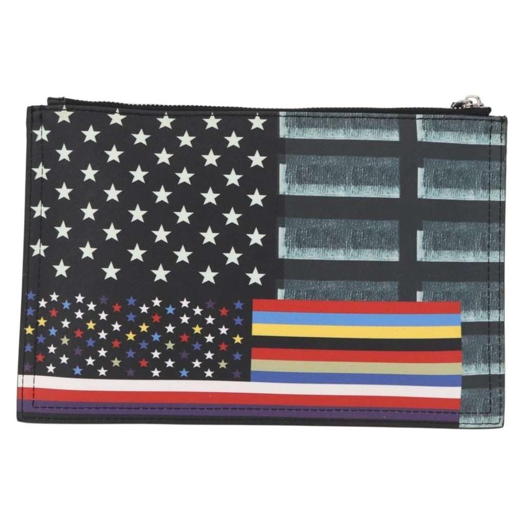 Givenchy Zipped Pouch Other Leather Good condition - Back View